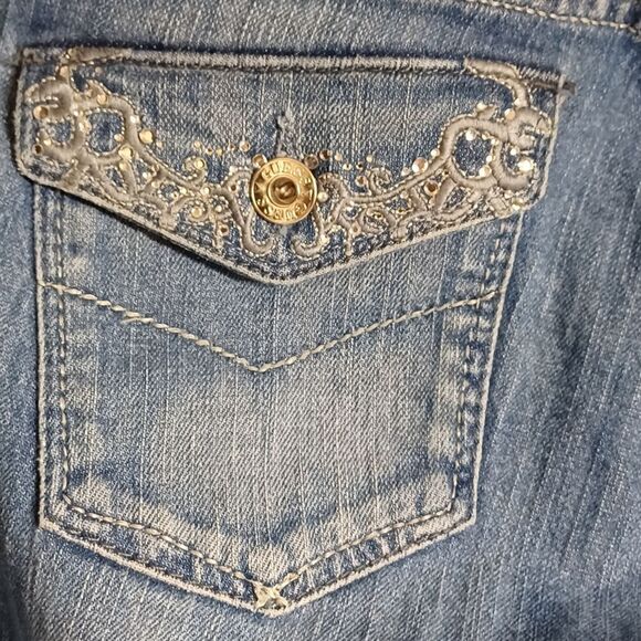 Guess Foxy Flare Jeans Size 29 - Picture 5 of 11